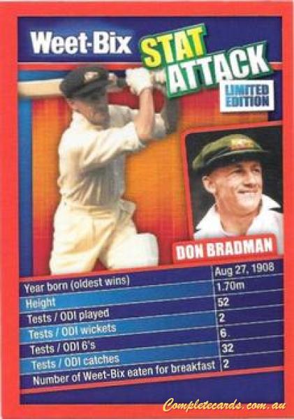 2007-08 Weet-Bix Stat Attack 