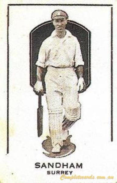 1924 G. G. Goode Club House & Milo Prominent Cricketers 