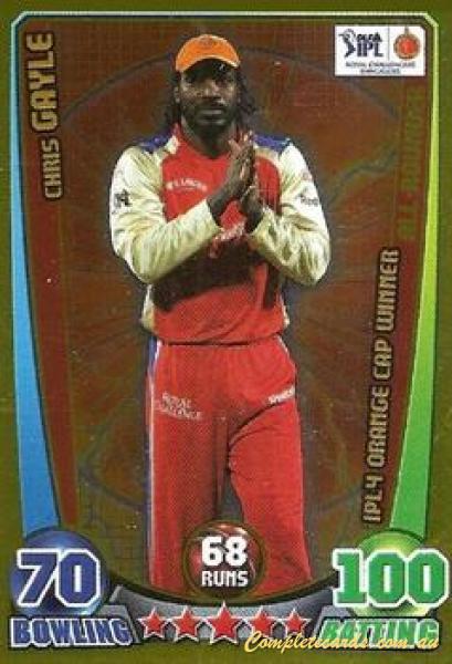 2012 Topps Cricket Attax IPL - Award Winners 