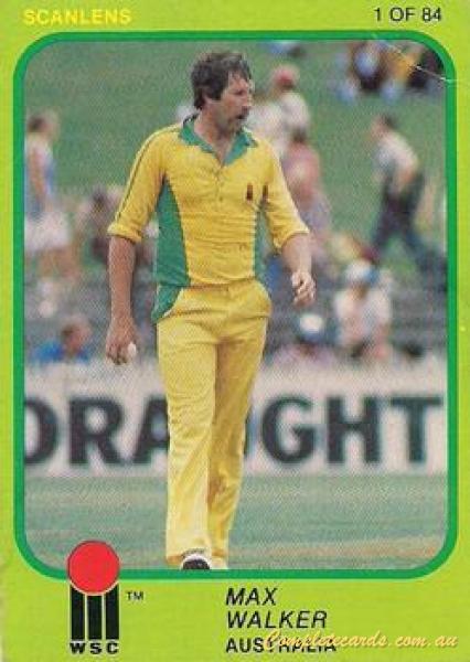 1981 Scanlens Cricket - Base