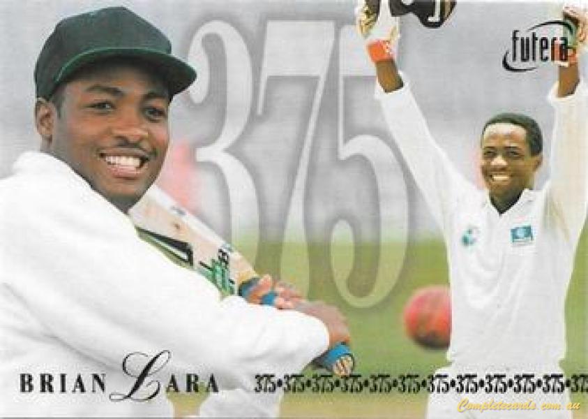 1996 Futera World Test Cricket Batting Record 