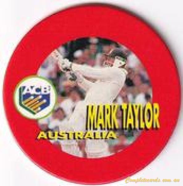 1995 Card Mania Limited Edition Australian Cricket Board POG Milk Caps 