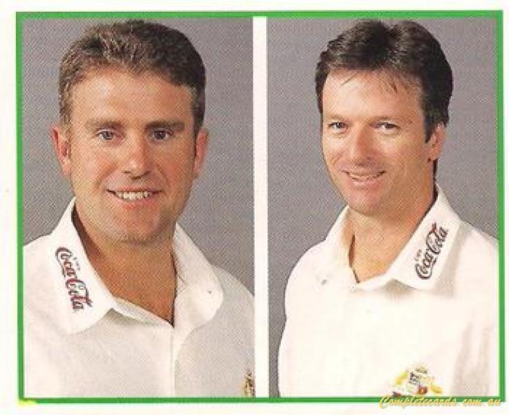 1997-98 Select Cricket Stickers - Base