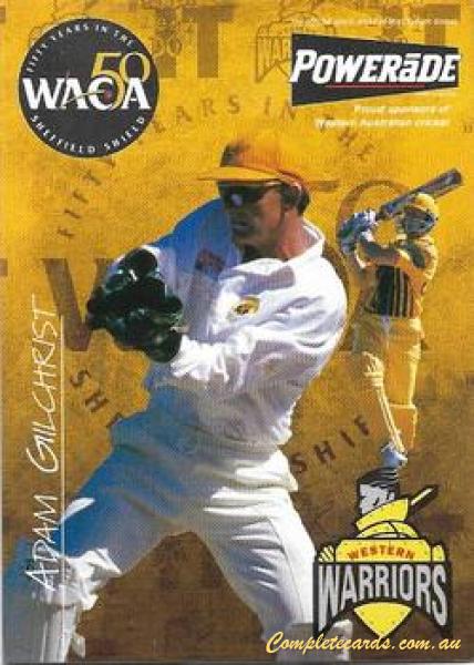 1997-98 Town & Country Bank Western Warriors - 50 Years of Sheffield Shield