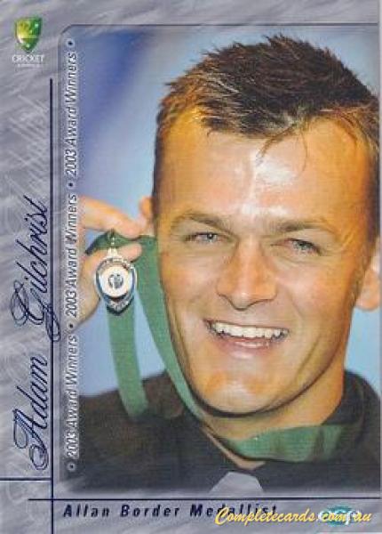 2003-04 Elite Sports Cricket Australia - 2003 Award Winners 