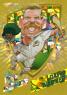 2021-22 TLA Traders Cricket Australia - Ashes Caricatures Gold