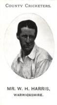1987 Taddy & Co. County Cricketers - 1907 Warwickshire "Reprint"