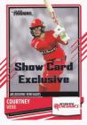 2021-22 TLA Traders Cricket Australia - Show Card Exclusive