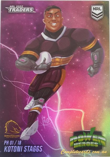 2022 NRL Traders - Power Heroes 