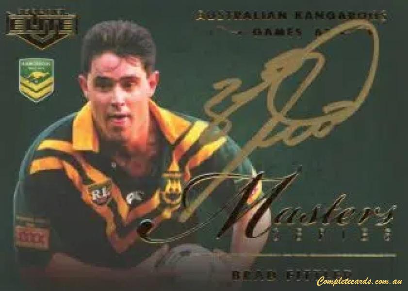 2022 NRL Elite - Masters Series Signatures 