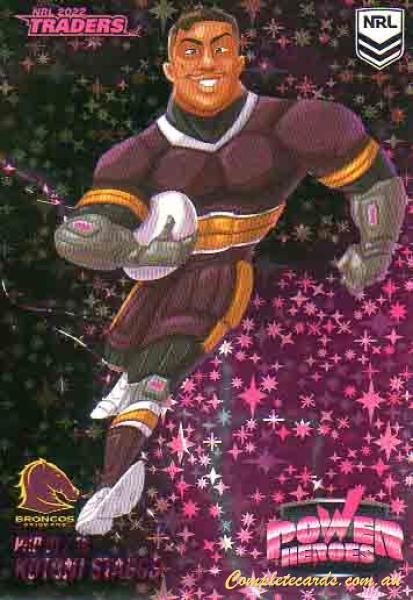 2022 NRL Traders - Power Heroes Pink