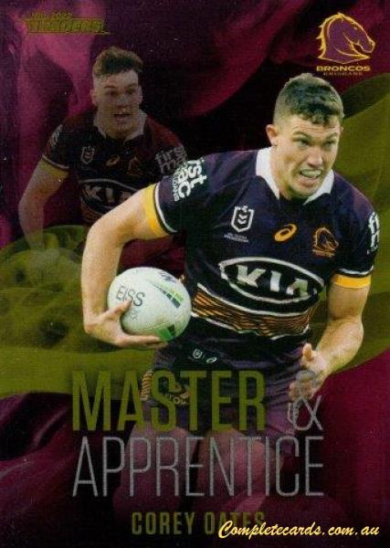 2022 NRL Traders - Master & Apprentice 