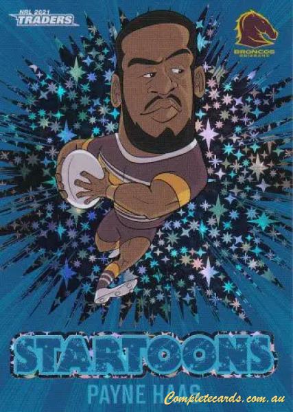 2021 NRL Traders - Startoons Blue 