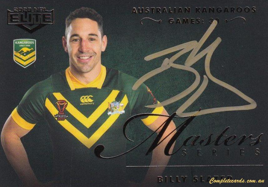 2020 NRL Elite - Masters Series Signatures 