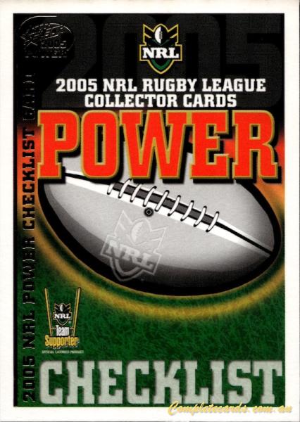 2005 Select Power - Base