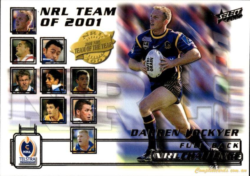 2002 Select Challenge - Team of the Year