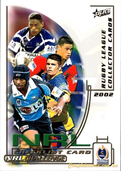 2002 Select Challenge - Base