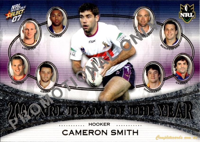 2007 Select NRL Invincible - Promotional 