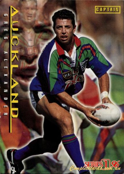 1996 Dynamic ARL Series 1 -  Captain Cards
