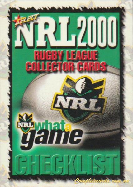 2000 Select - Base