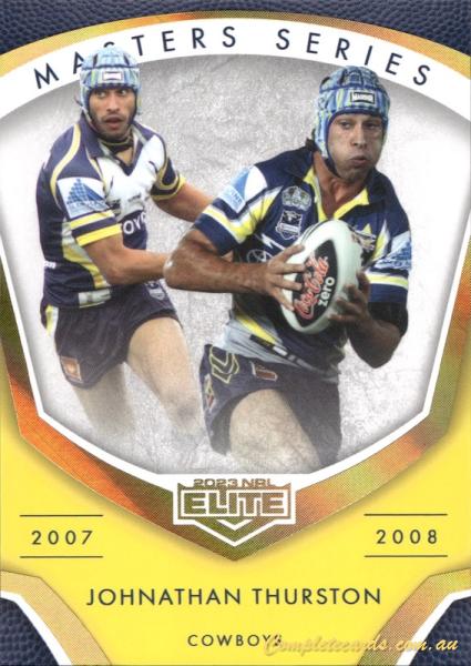 Johnathan Thurston 2007-08
