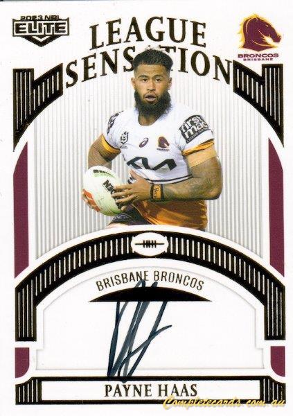 2023 NRL Elite - League Sensations Signature White
