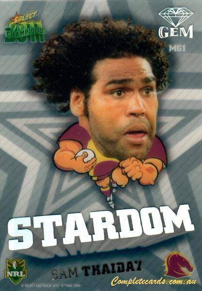 2011 NRL Champions - Stardom Mascot Gem 