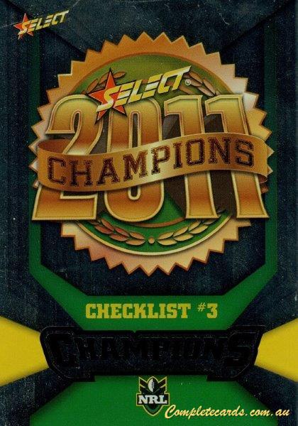 Checklist #3