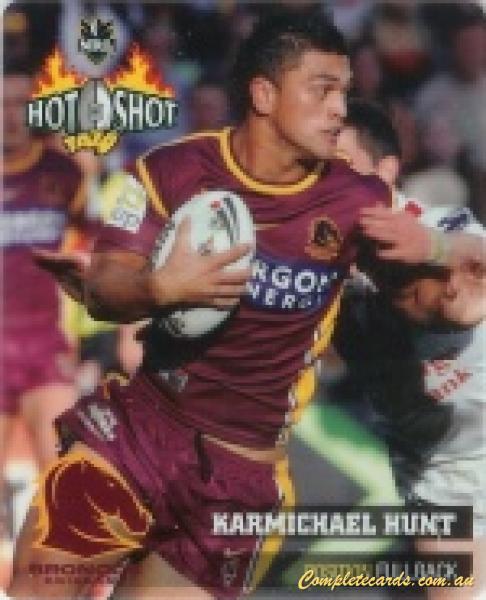 2006 NRL Hot Shot Classic Tazos