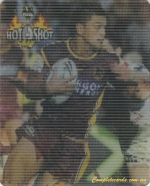 2006 NRL Hot Shot Shattering 3D Tazos