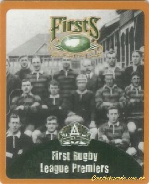 First Rugby  League Premiers