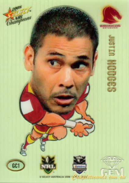 2008 Select NRL Champions - Mascot Gems 