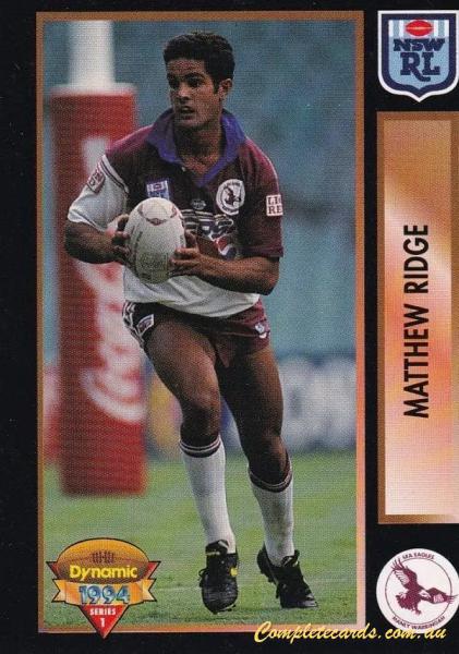 1994 Dynamic Rugby League Series 1 - Promotional Cards