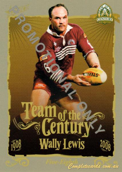 2008 NRL Centenary - Promotional Cards 