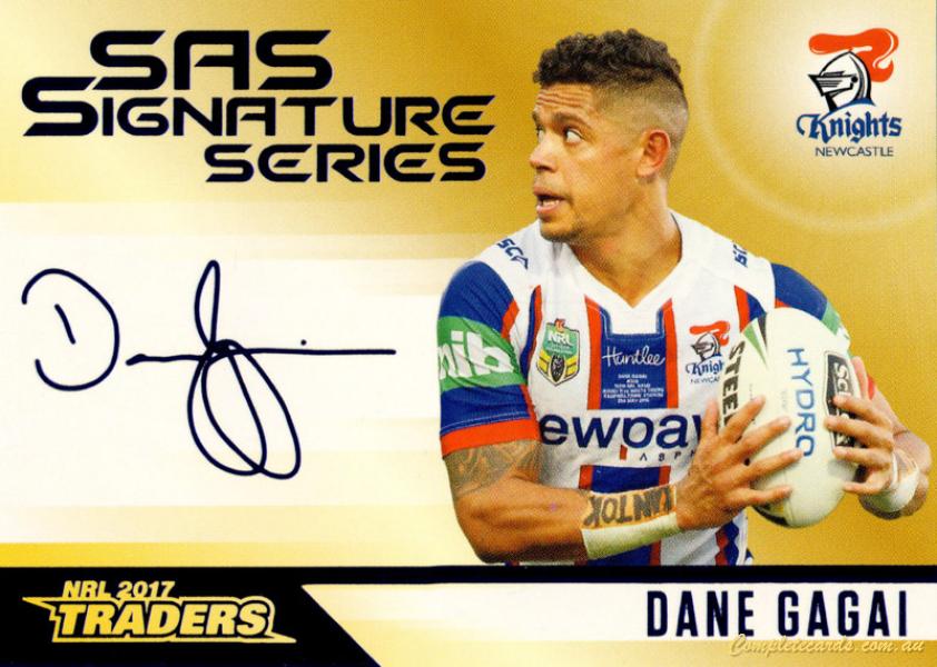 2017 NRL Traders - SAS Signature Series Gold