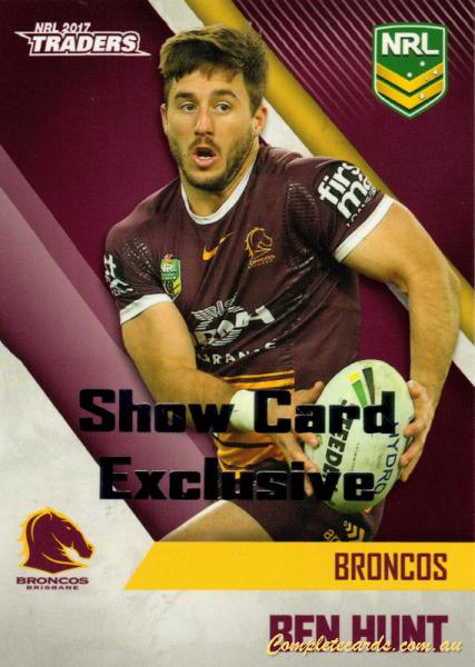 2017 NRL Traders - Show Card Exclusive