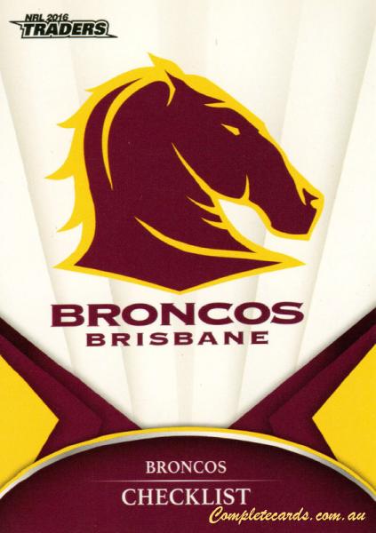 2016 NRL Traders - Base