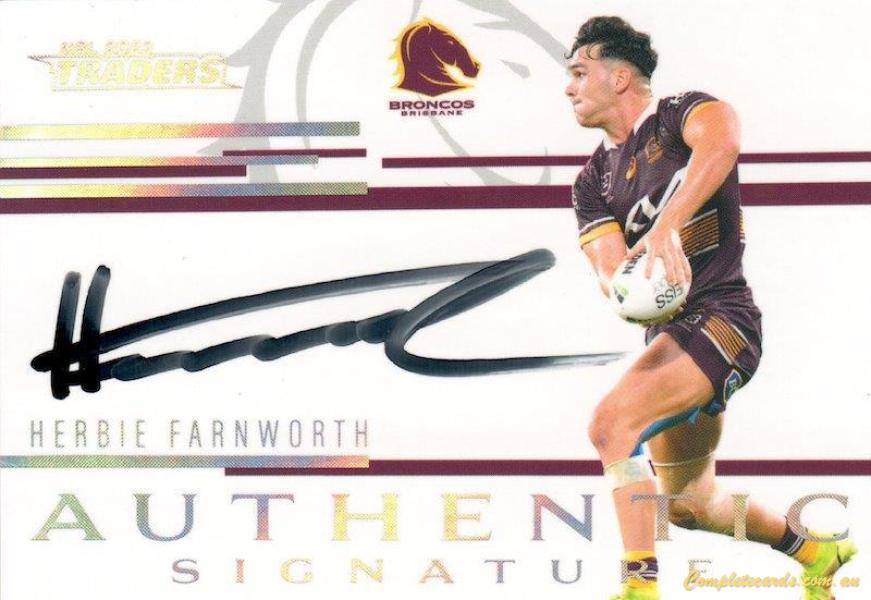 2023 NRL Titanium - Authentic Signature White