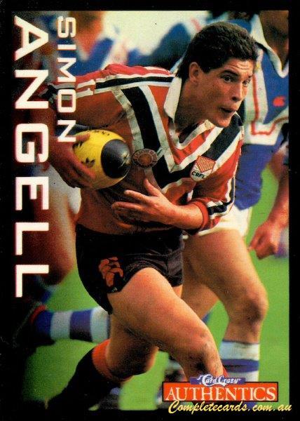 1995 Card Crazy Authentics Rugby League Superstars - Base