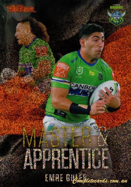 2022 NRL Traders - Master & Apprentice Red 