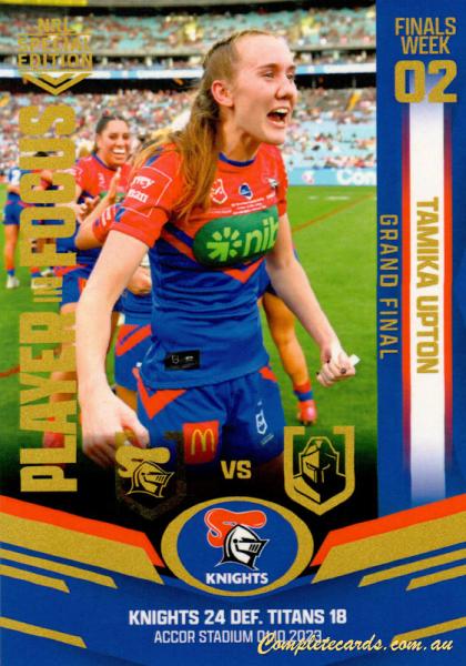 2023 NRL Player In Focus - Women Finals