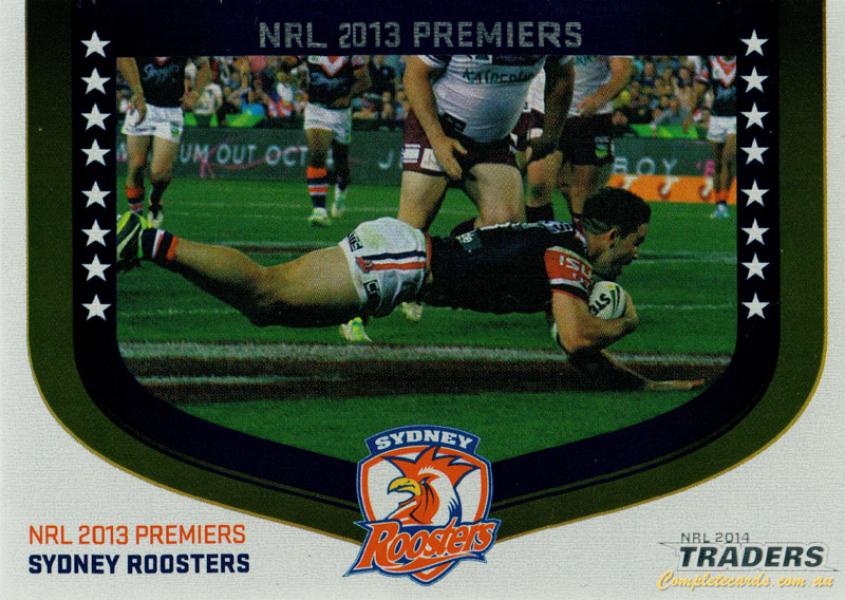 Roosters Premiership Card
