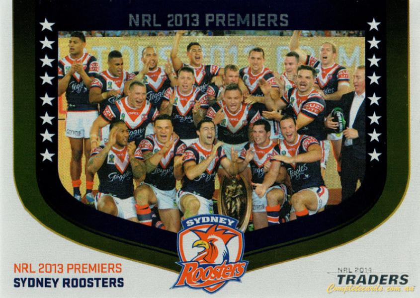Roosters Premiership Card
