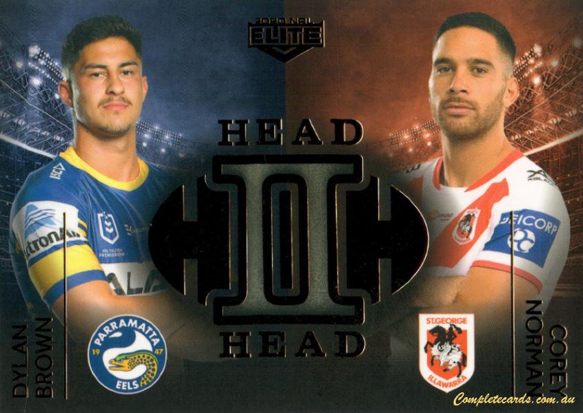 2020 NRL Elite - 2020 Case Cards - Head to Head