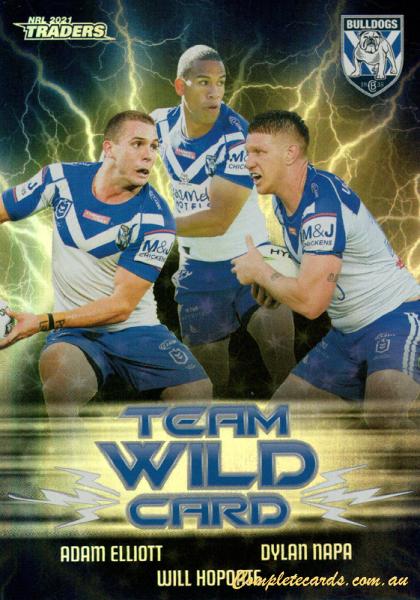 Adam Elliott / Will Hopoate / Dylan Napa