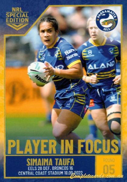 2022 NRL Player In Focus - Women