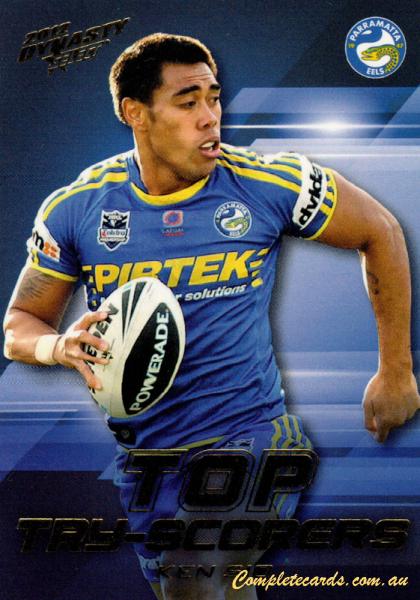 2012 NRL Dynasty - Top Try Scorers
