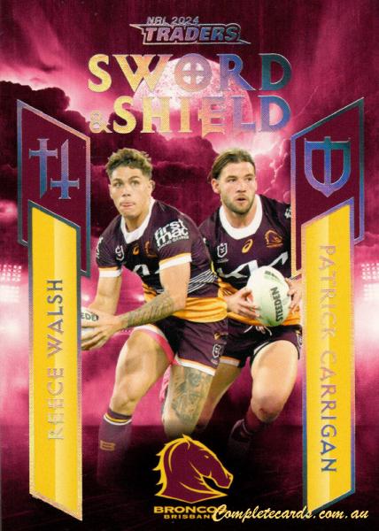 2024 NRL Traders Titanium - Sword & Shield Team