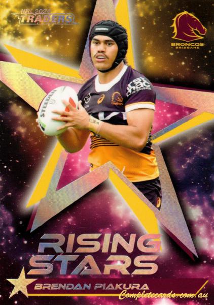 2024 NRL Traders Titanium - Rising Stars Album Card