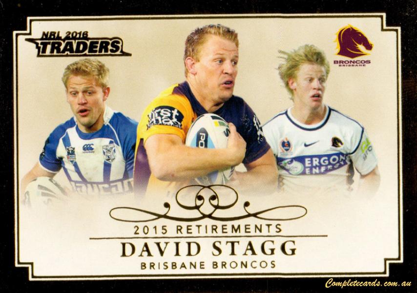 2016 NRL Traders - Retirements